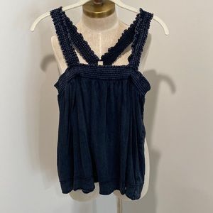 Anthropologie Pilcro Black tank